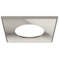 Bezel for Recess Mounting Loox LED 2025/2026 Square Stainless steel coloured