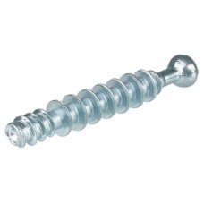 Connecting Bolt Steel with Special Thread and Bolt Head Ø 7 mm Minifix M200 Drilling distance B: 24 mm galvanized