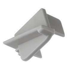 End Caps for Angled Aluminium Profiles Loox 1192 With cable outlet Angled end cap to suit 833.74.817 and 833.74.818