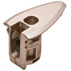Connector Housing for Wood Thickness from 32-50 mm Rafix 20 HC For lightweight panels with a top layer of 4 mm Dim. A 16 mm drilling depth X 22.5 mm nickel colour lacquered