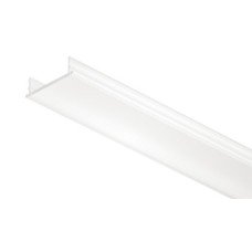 Diffuser Cover Profile for 12 V LED Strip Lights Loox For LED strip lights 12 V Length 2500 mm
