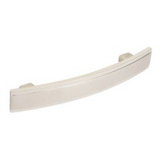 Bow Handle Aluminium Fixing Centres 128 mm Daria Polished chrome/stainless steel effect
