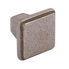 Knob Cast Iron Height 32 mm x Width 32 mm Conwy Natural iron finish