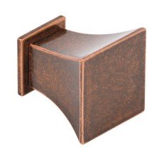 Knob with Backplate Zinc Alloy 30 x 30 mm Augusta Antique copper Knob with Backplate Zinc Alloy 30 x 30 mm Augusta Antique copper