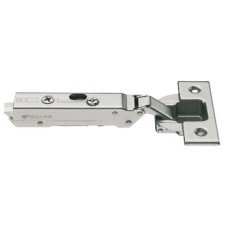 Concealed Cup Hinge 95/120° Handle-less Without Spring Click on Arm Tiomos Tipmatic Opening angle 120° screw fixing cup without soft close 45/9.5