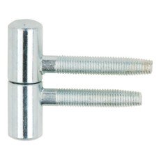Drill in Hinge Length 54 mm Steel Startec Galvanised white