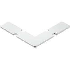 Corner Connector for Z Frame Profile Silver coloured E6/V1