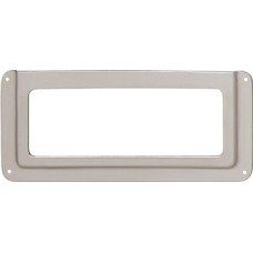  Label Frame Steel Nickel Plated Width 100 mm height 58 mm depth 2 mm