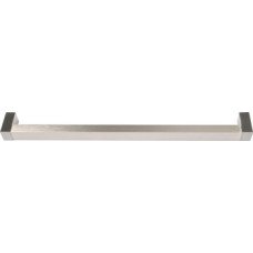 D Pull Handle Aluminium Tube with Zinc Alloy Feet Fixing Centres 160-352 mm Keswick Stainless steel effect fixing centres 160 mm