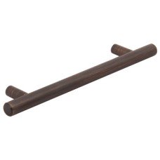 Bar Handle Steel Ø 12 mm Fixing Centres 128-160 mm Bartram Brushed oil rubbed bronze fixing centres 160 mm