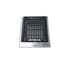 Stone Grill Ultra Low Profile Domino 310 mm Smeg Classic PGF30B - Stainless steel