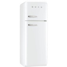 Fridge-Freezer Freestanding Total Capacity 298 Litres Smeg 50’s Style FAB30RWH5UK - White right hand hinge