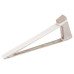 Shelf Support Screw Fixing for Glass or Wooden Shelves and for 4-45 mm Thickness For wooden and glass shelves Aluminium coloured