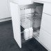 Storage Basket Set for Cabinet Width 300 mm Vauth-Sagel VS SUB Side Basket width 230 mm height 75 mm classic chrome linear wire