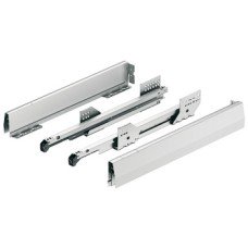 Matrix Box P Standard Drawer Set 45 kg 92 mm High Length 500 mm With over extension runners Silver
