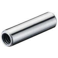 Sleeve for Ø 5 mm Holes with M4 Internal Thread Press fitting Length 18 mm galvanized