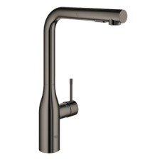 Tap Single Lever Monobloc Mixer Pull Out Spray Grohe Essence Hard graphite Grohe model 30 270 A00