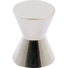 Knob Aluminium Ø 14 mm Egg Timer Polished Nickel