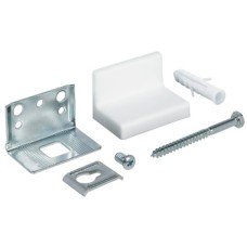Cabinet Hanger for Mounting on the Left Right or in the Middle Cover cap colour:  White