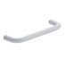 D Pull Handle Steel Fixing Centres 96-128 mm White finish fixing centres 96 mm