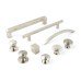 Backplate Stainless Steel Ø 38 mm Metropolis Satin finish