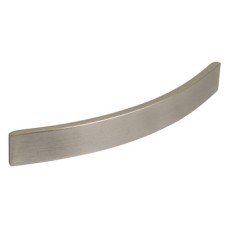 Bow Handle Aluminium Fixing Centres 224-320 mm Stainless steel effect fixing centres 224 mm