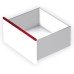 Drawer Set 249 mm High with Dynapro Soft Close Runners Vionaro Length 500 mm graphite