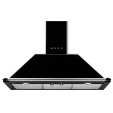 Chimney Hood Traditional 900 mm Smeg Victoria KT90BLE - Black