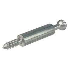 Connecting Bolt for Ø 3 or Ø 5 mm Holes with Special Thread Minifix S100 Drilling distance B: 24 mm galvanized