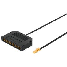 Distributor 6-Way For use with Loox 12 V drivers and lights Length 2.0 m black finish