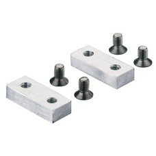 Sliding Track System End Stop 0115 RC Accuride Max. load bearing capacity 130 kg Aluminium finish