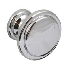 Knob Zinc Alloy Ø 30 mm Angus Polished chrome