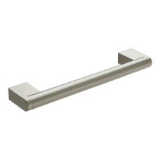 Boss Bar Handle Zinc Alloy/Steel Ø 14 mm Fixing Centres 128-1157 mm Boston Stainless steel fixing centres 1157 mm solid steel bar