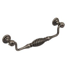 Drop Handle Zinc Alloy Fixing Centres 160 mm Twister Antique pewter length 182 mm