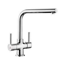 Mixer Tap Dual Lever Rangemaster Aquadisc 5 TAD5CM/ - Chrome