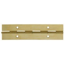 Continuous Hinge 1834 mm Length Brass Light/medium duty Open width 38 mm thickness 0.9 mm