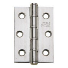 Butt Hinge Washered 76 x 52 mm Stainless Steel Häfele ANSI hole pattern Satin