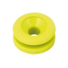 Button Button-Fix For use with countersunk wood screw green