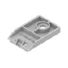 Front-Bottom Connector for Vionaro Drawer System Grey