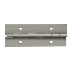 Continuous Hinge Anti-Ligature 2000 mm Length Stainless Steel Heavy duty Open width 76 mm