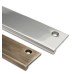 Edge Pull Handle Solid Brass 38 x 3 mm Length 50-200 mm For 18 mm thick profiles Length 100 mm imitation bronze metal antique finish