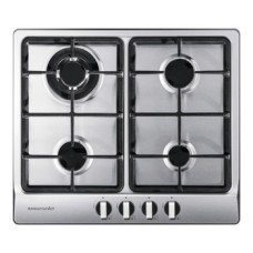 Hob Gas Four Burners 600 mm Rangemaster RMB60PNGFSS - Stainless steel