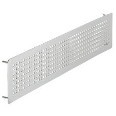 Ventilation Grille with Round Holes Straight-edged Ventilation area 90 cm2 length 500 mm cut out dims. 485 x 85 mm