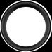 Ventilation Trim for Recess Mounting Plastic Overall Ø 29 mm recess Ø 25 mm depth 20 mm white