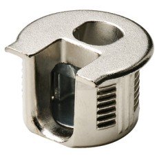 Connector Housing Zinc Alloy Rafix-20 With tightening element For wood thickness from 19 mm dim. A 9.5 mm drilling depth X 14.2+0.2 mm unfinished