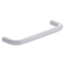 D Pull Handle Steel Fixing Centres 128 mm White