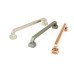 D Pull Handle Zinc Alloy Fixing Centres 160 mm Brera Antique copper finish fixing centres 160 mm