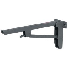 Folding Bracket Heavy Duty Load Bearing Capacity 500 kg per pair Hebgo Steel Dimensions (AxBxC): 420 x 115 x 180 mm grey primed