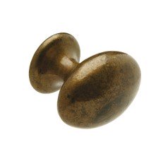 Knob Zinc Alloy 40 mm Chester Antique brass