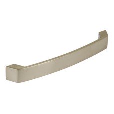Bow Handle Aluminium Fixing Centres 160-192 mm Tavistock Polished chrome fixing centres 160 mm
